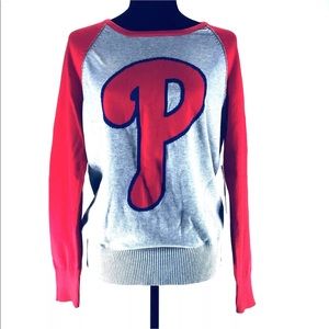 Philadelphia Phillies Long Sleeve Sweater Size XL
